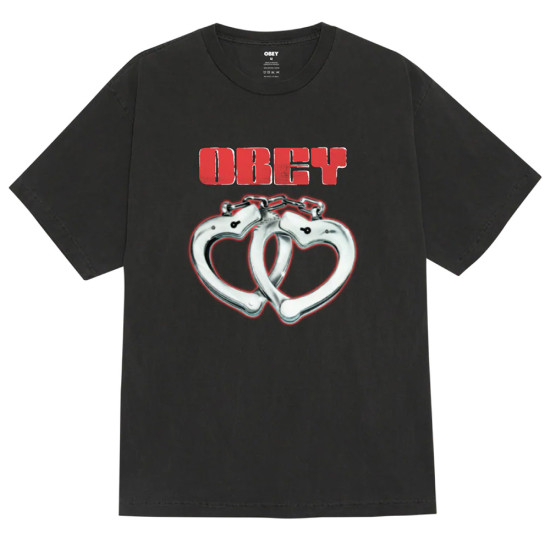 Obey Ανδρική κοντομάνικη μπλούζα Cuffs Tee